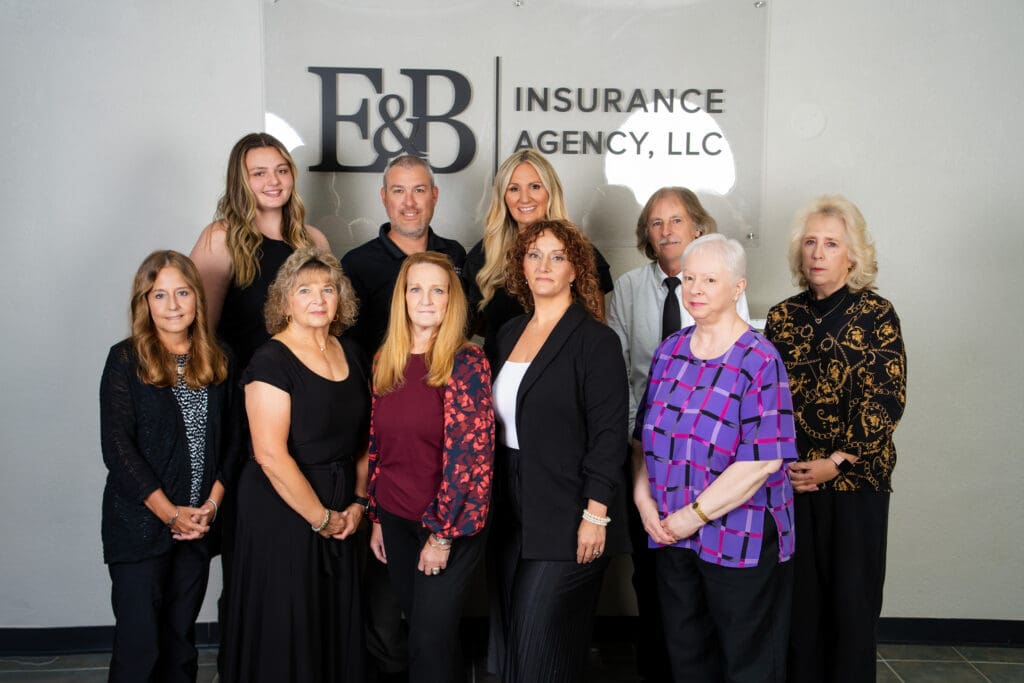 The E&B Insurance Agency team at their Martinsburg, West Virginia office